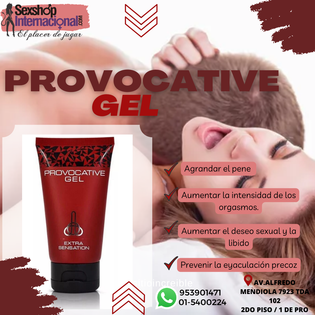 PROVOCATIVE GEL AGRANDADOR DE PENE